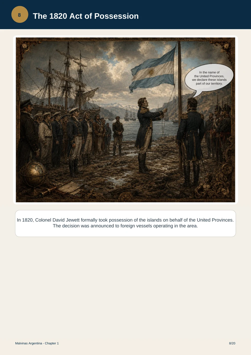 Page 8 de la historieta