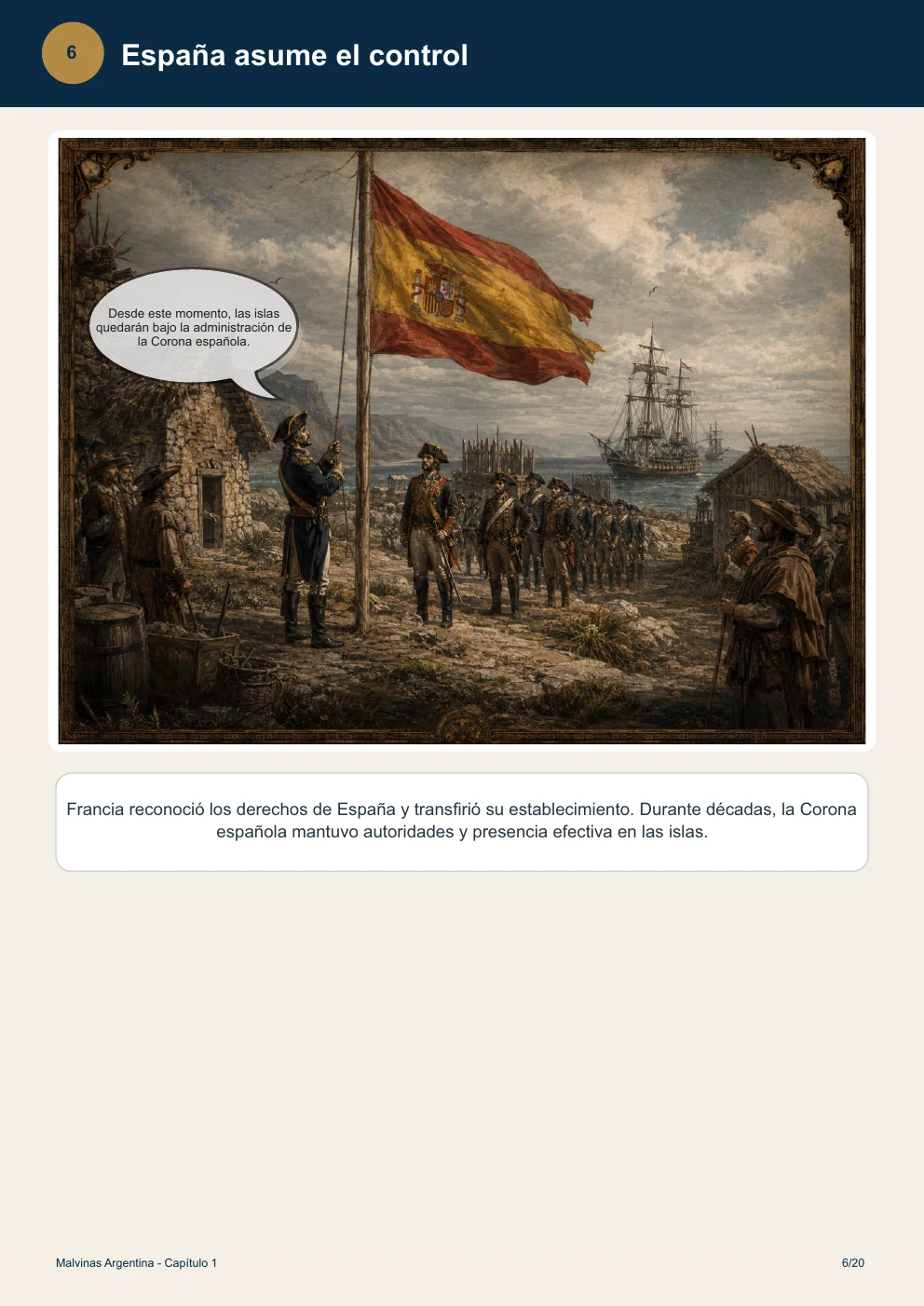Página 6 de la historieta