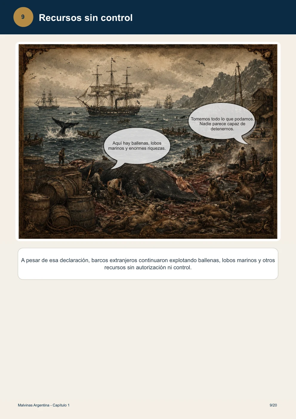 Página 9 de la historieta