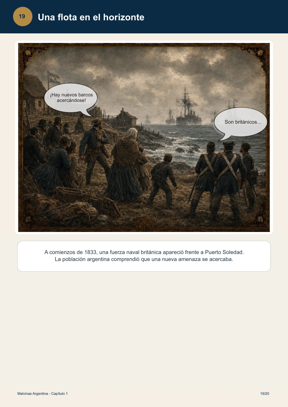 Página 19 de la historieta